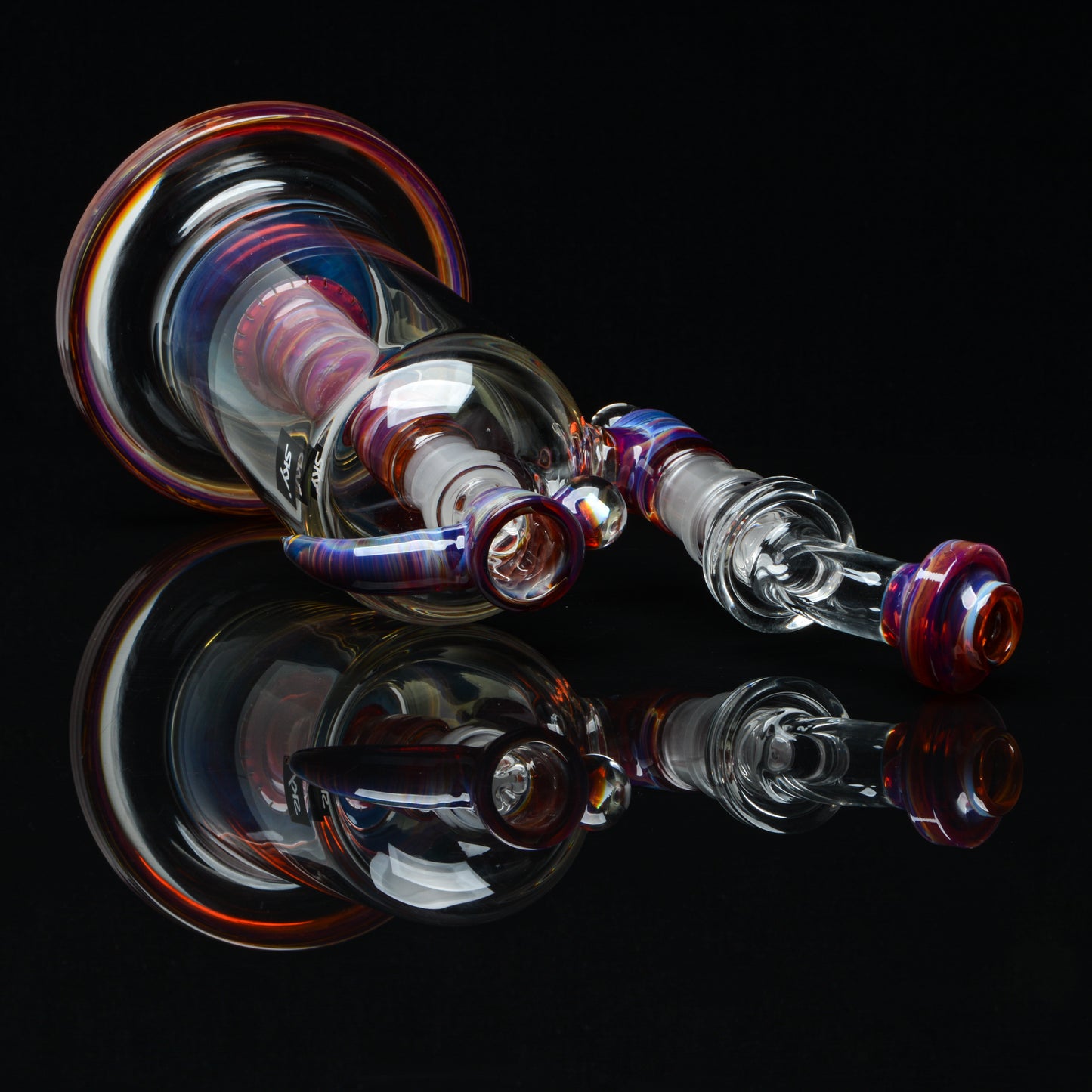 2nd Quality Amber Purple Lunar Bubbler Set
