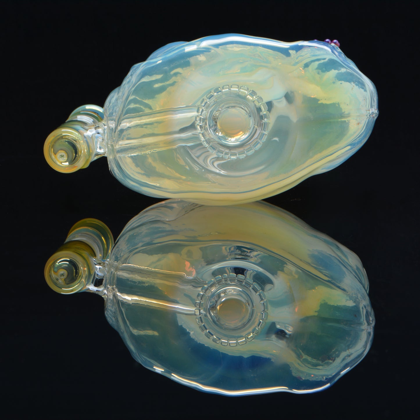 Odd Quality Silver Fumed Buddha