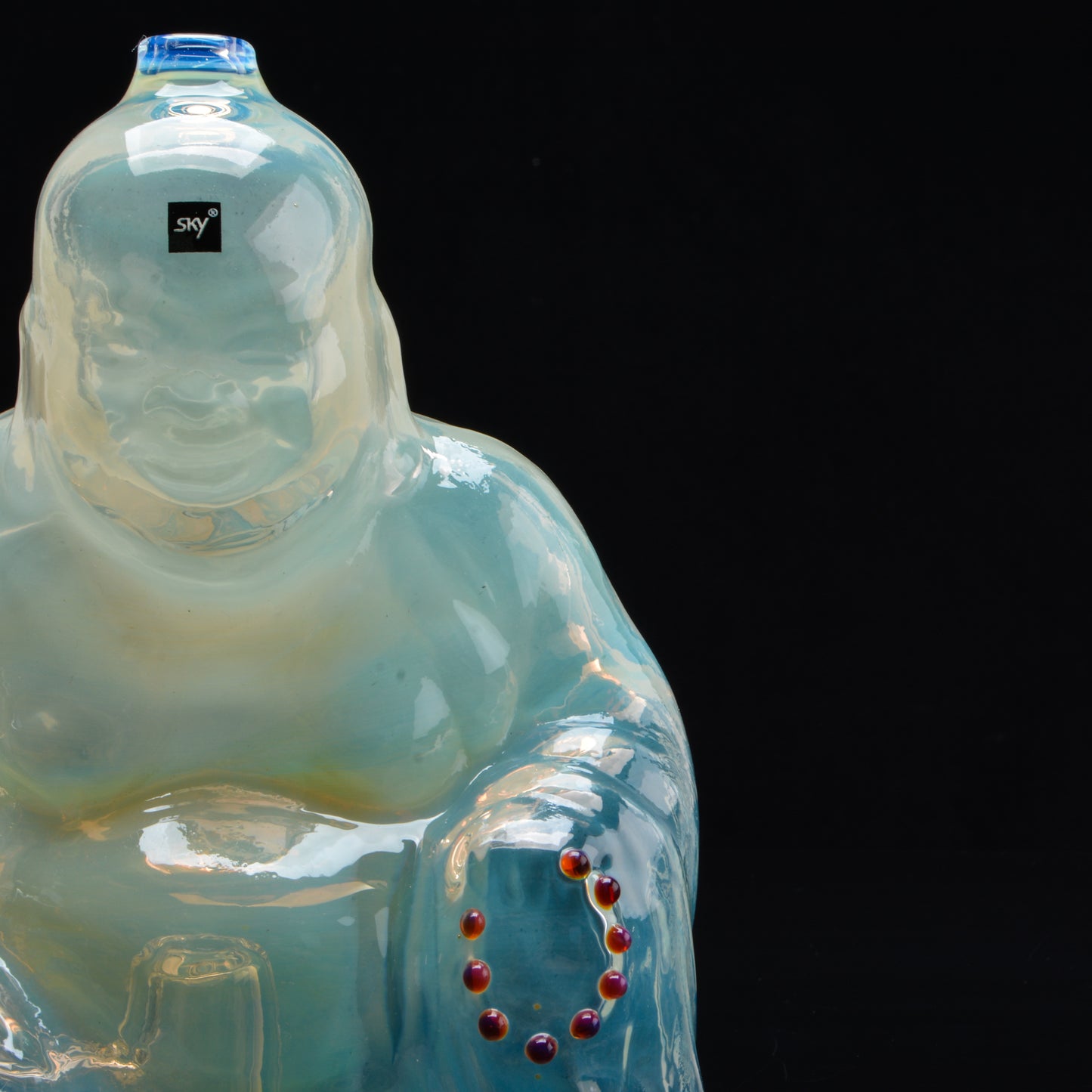 Odd Quality Silver Fumed Buddha