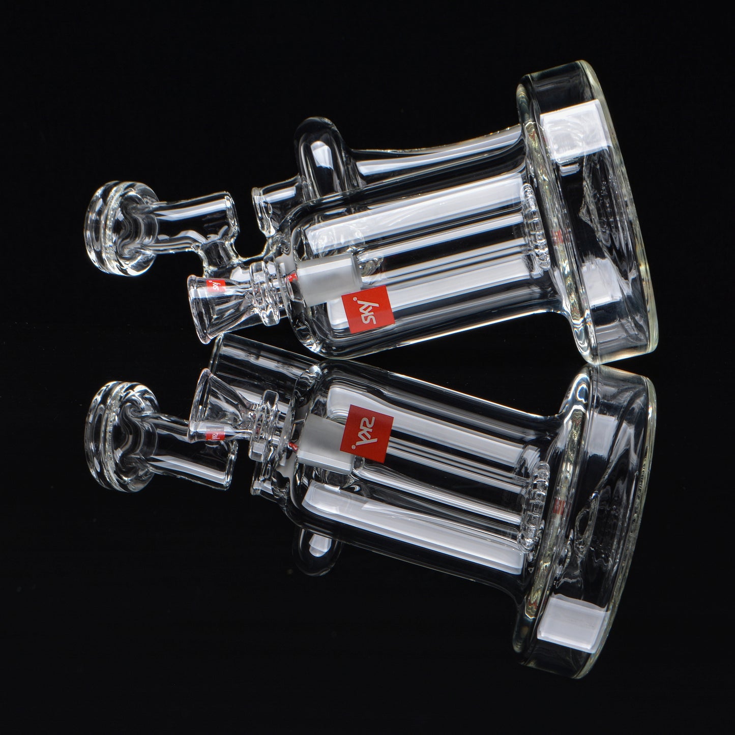 14mm Neutron Recycler Bubbler bong, laying down