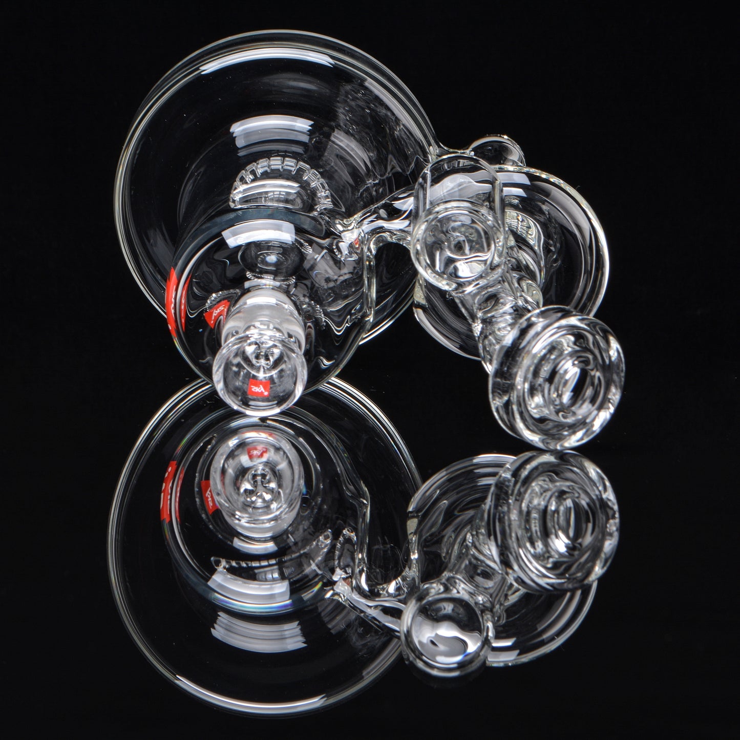 14mm Neutron Recycler Bubbler bong, straight on