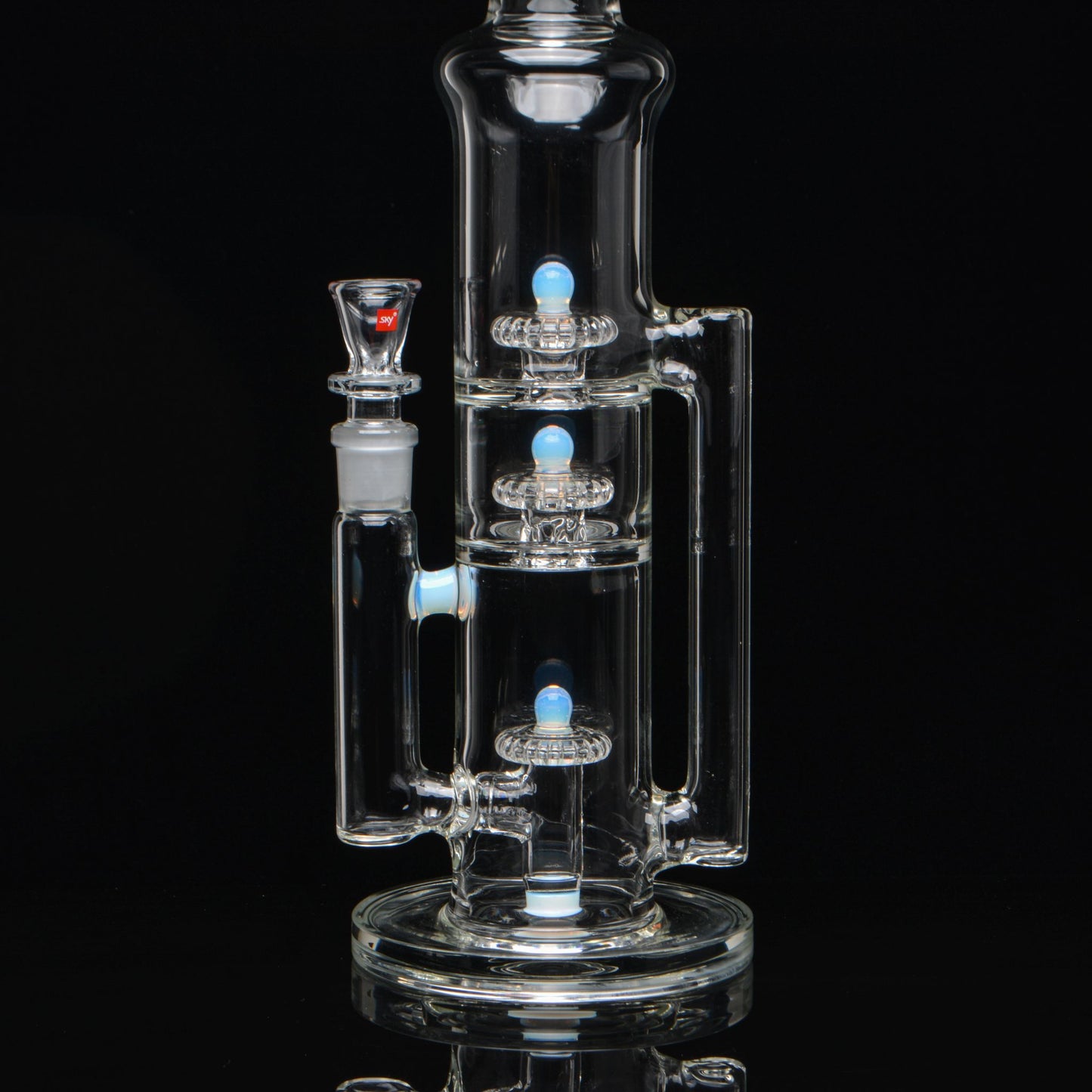 close up of the bongs 3 perks