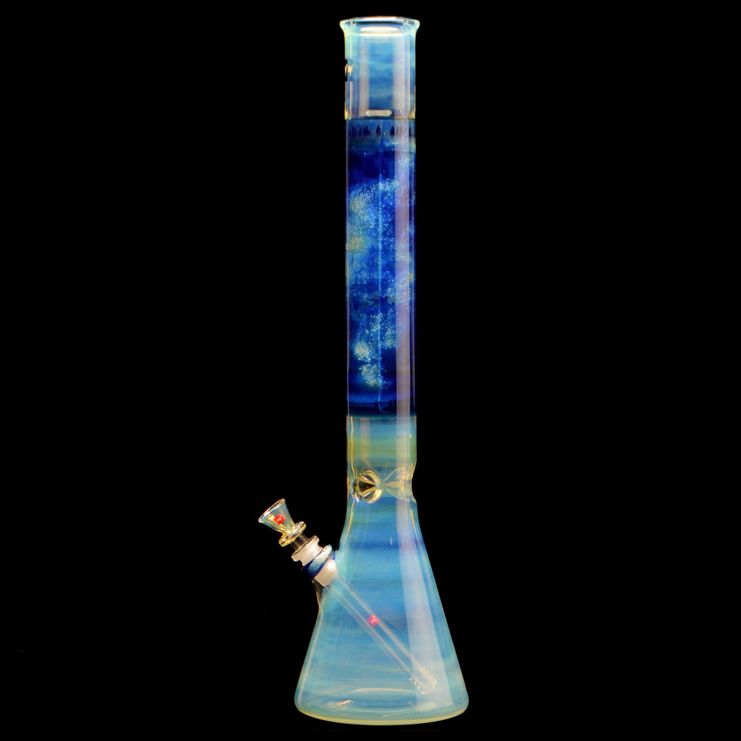 Silver Fumed beaker bong