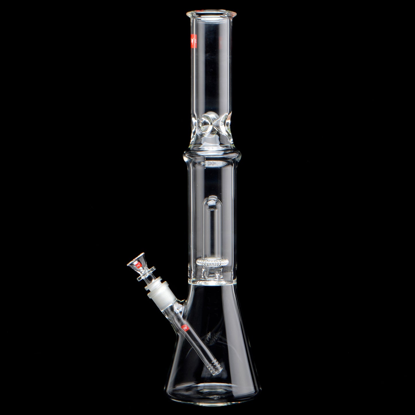 18in zenith beaker bong, standing upright