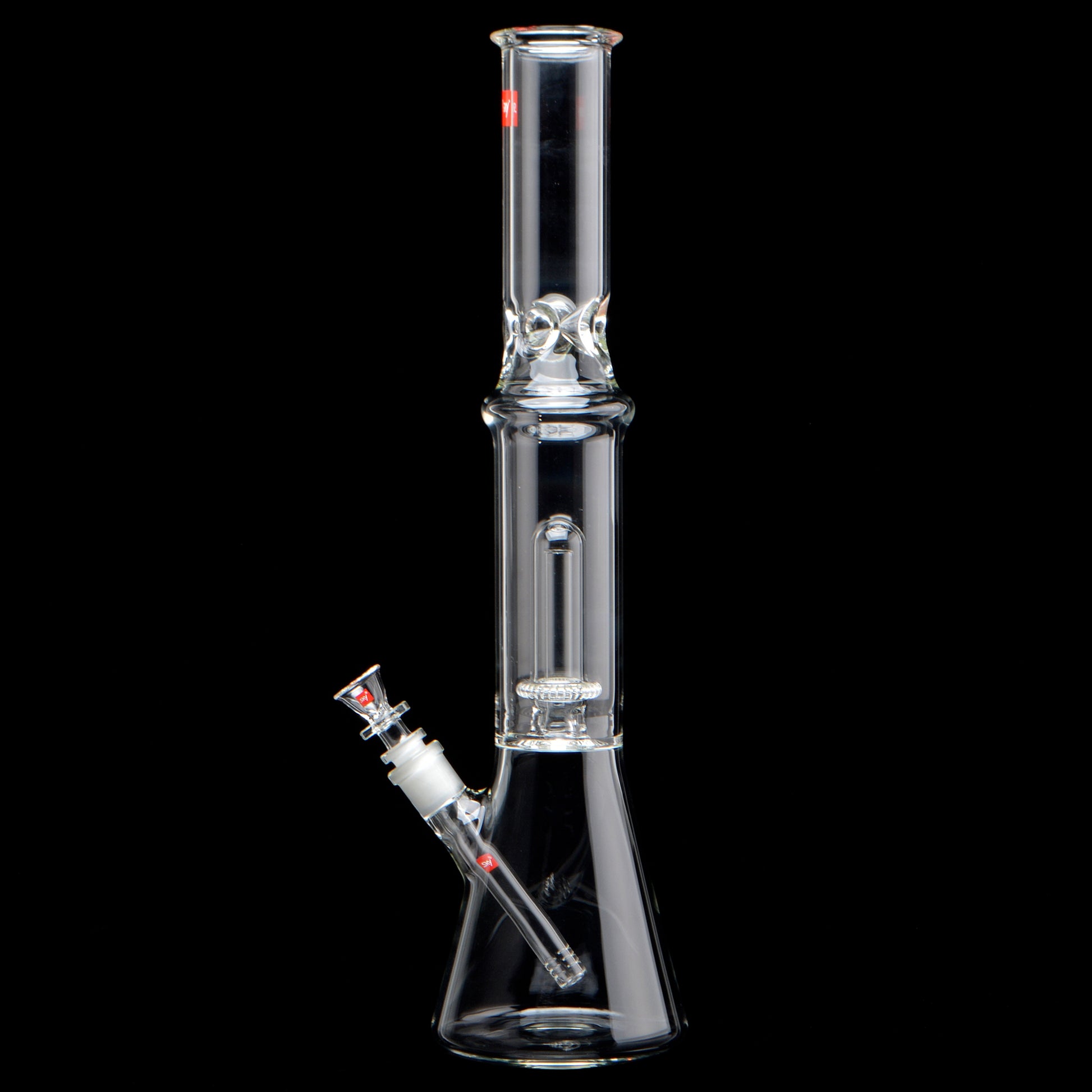 18in zenith beaker bong, standing upright