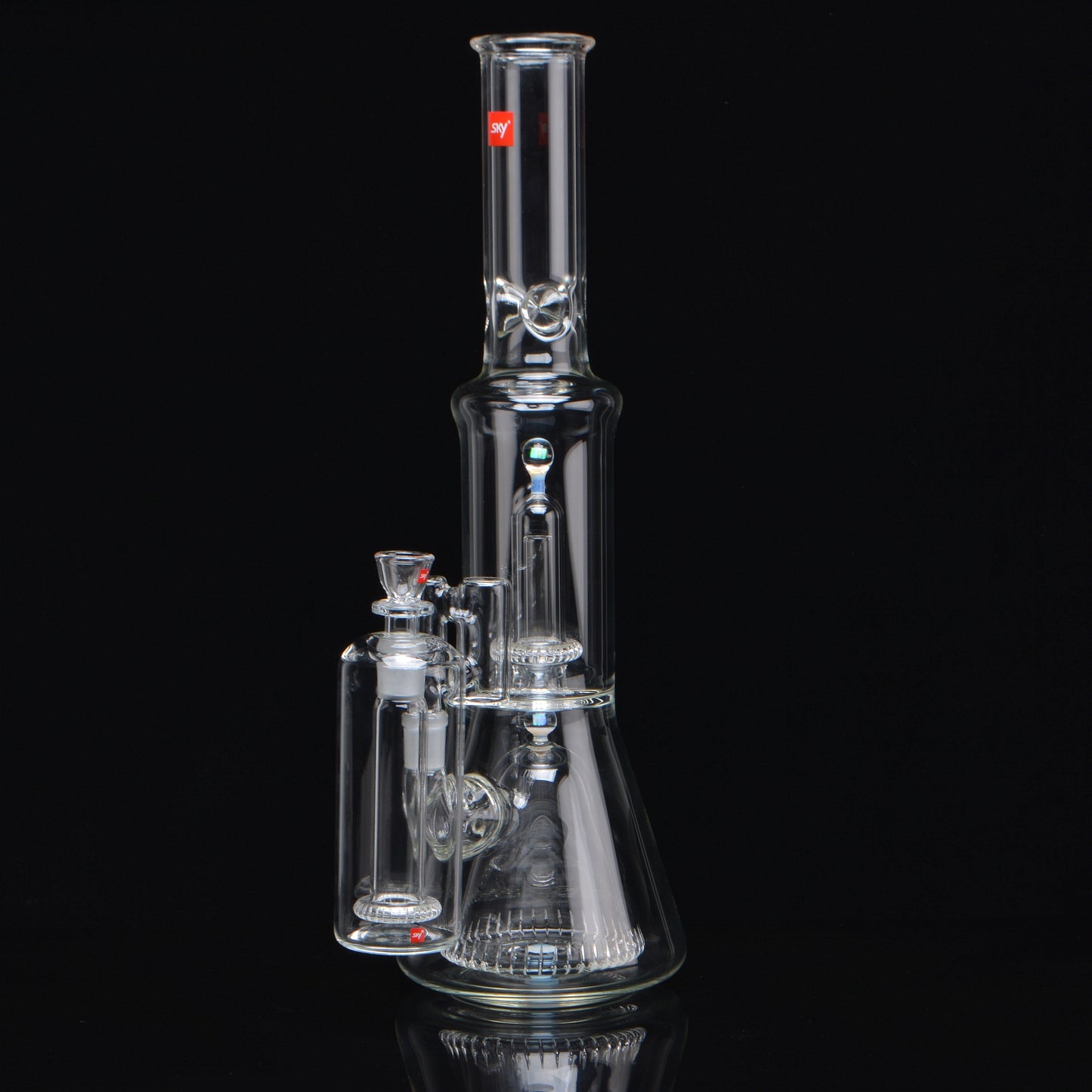 Upright set rotated 45 degrees