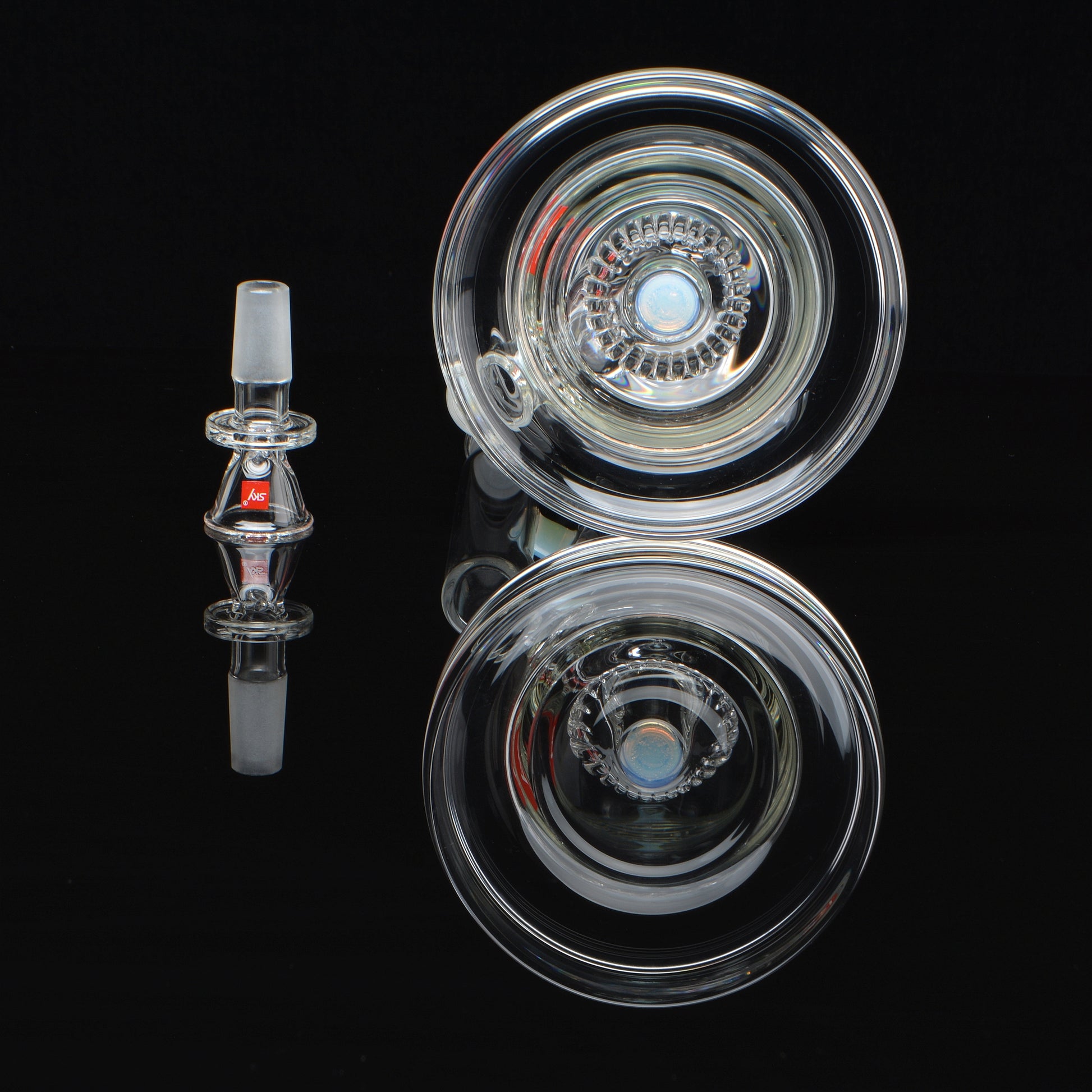Eclipse bong base and bowl piece shot
