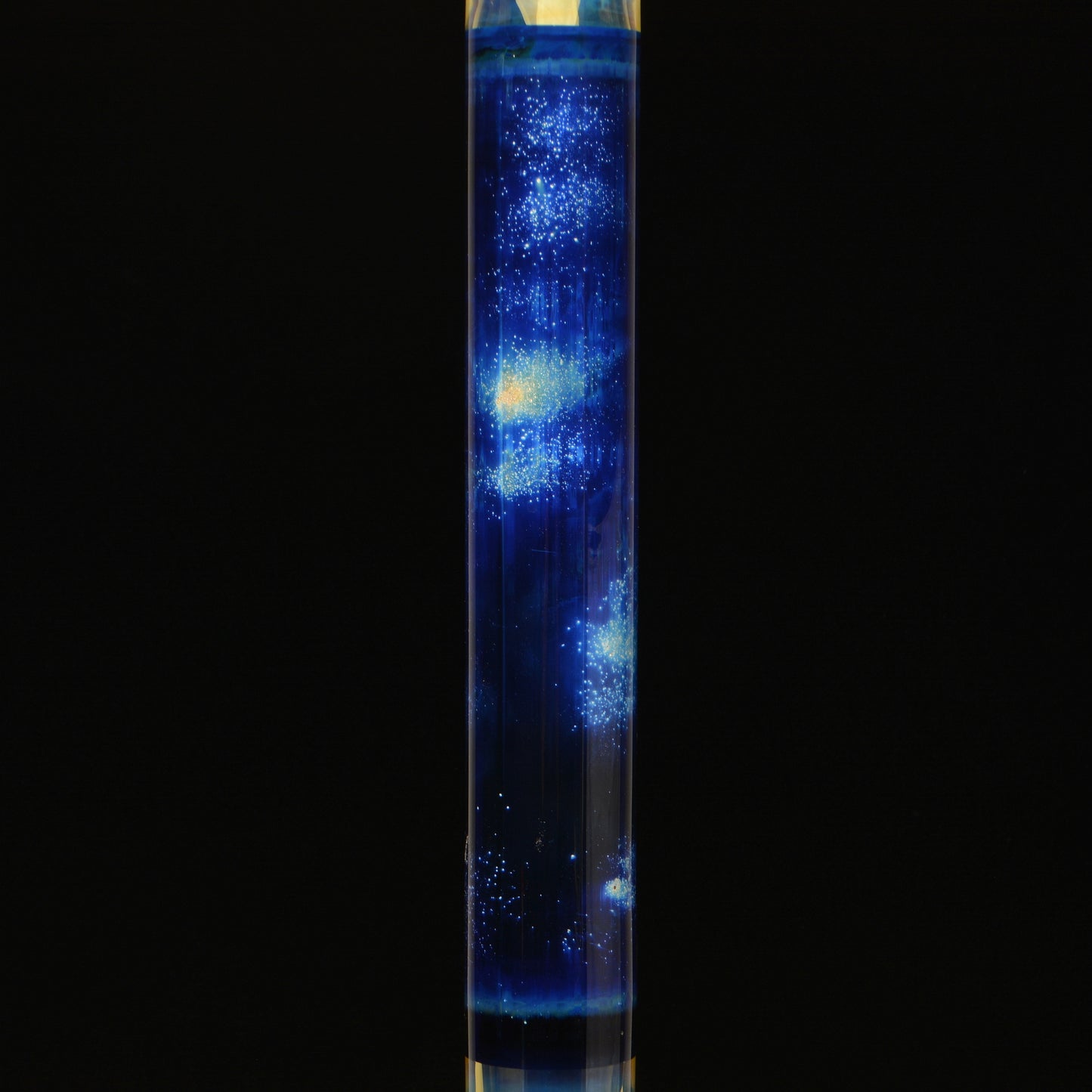 zoomed out shot of the space themed neck section