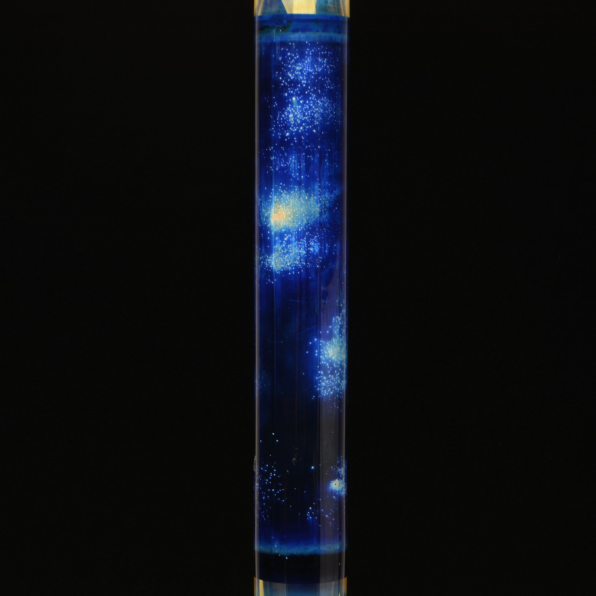 zoomed out shot of the space themed neck section