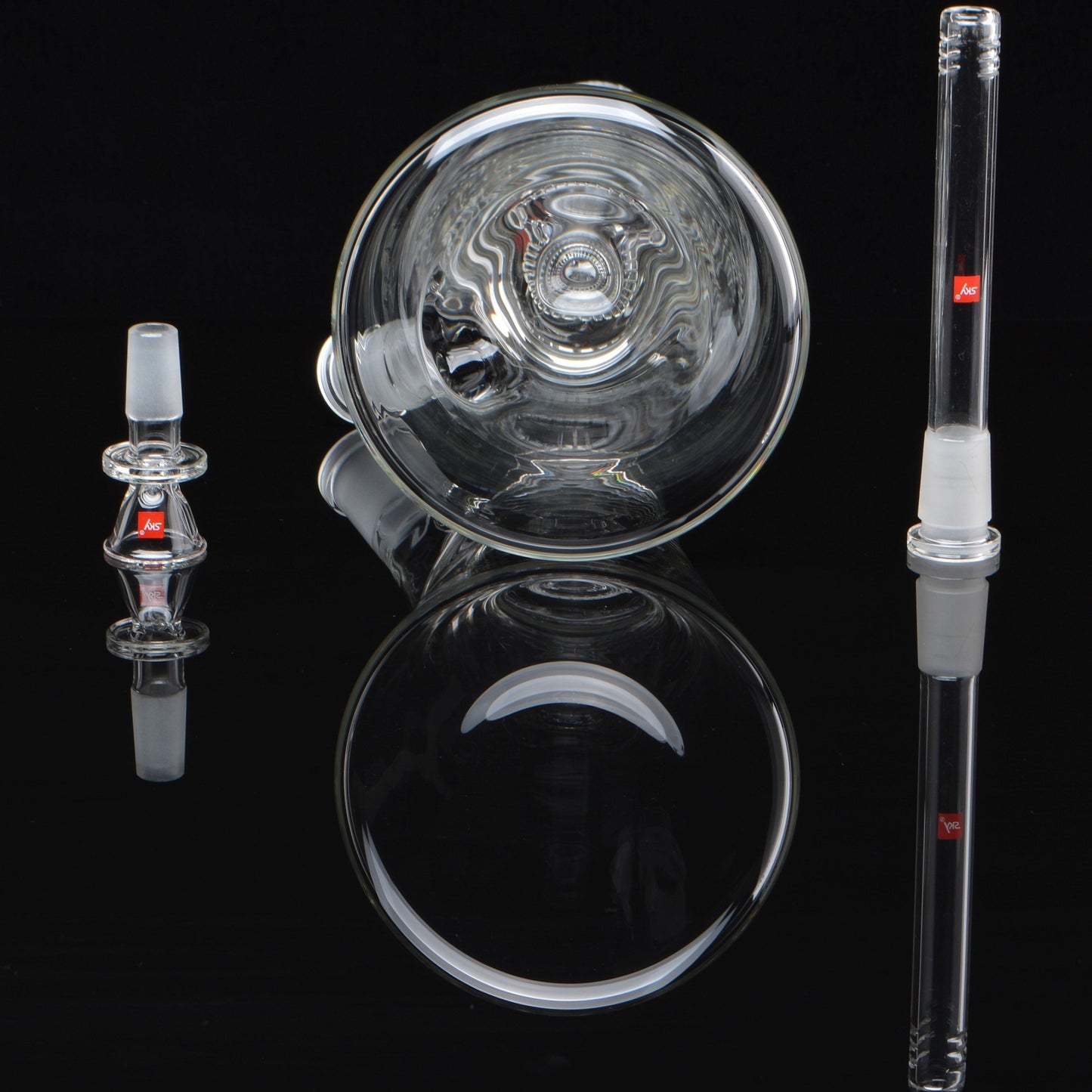 Zenith bong base, bowl piece and downstem