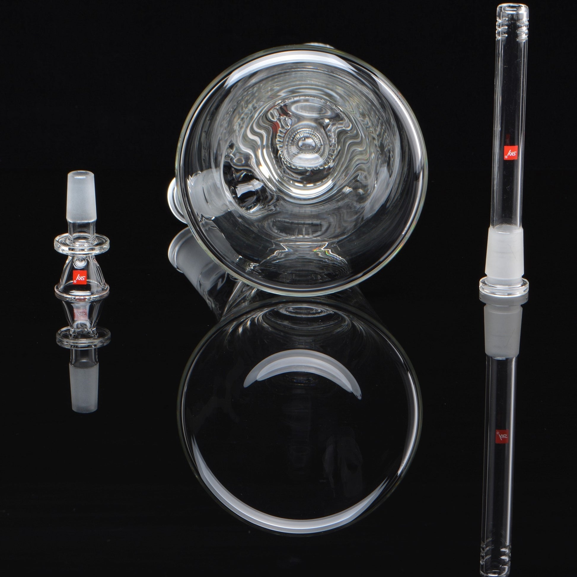 Zenith bong base, bowl piece and downstem