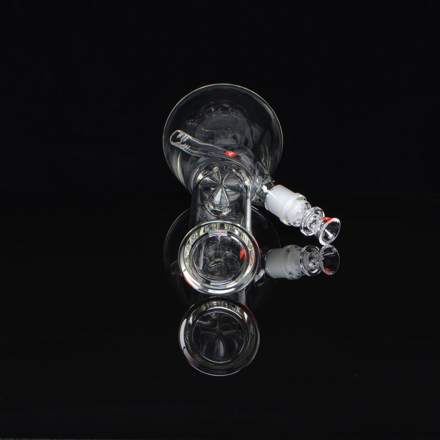Beaker bong, Mouthpiece shot