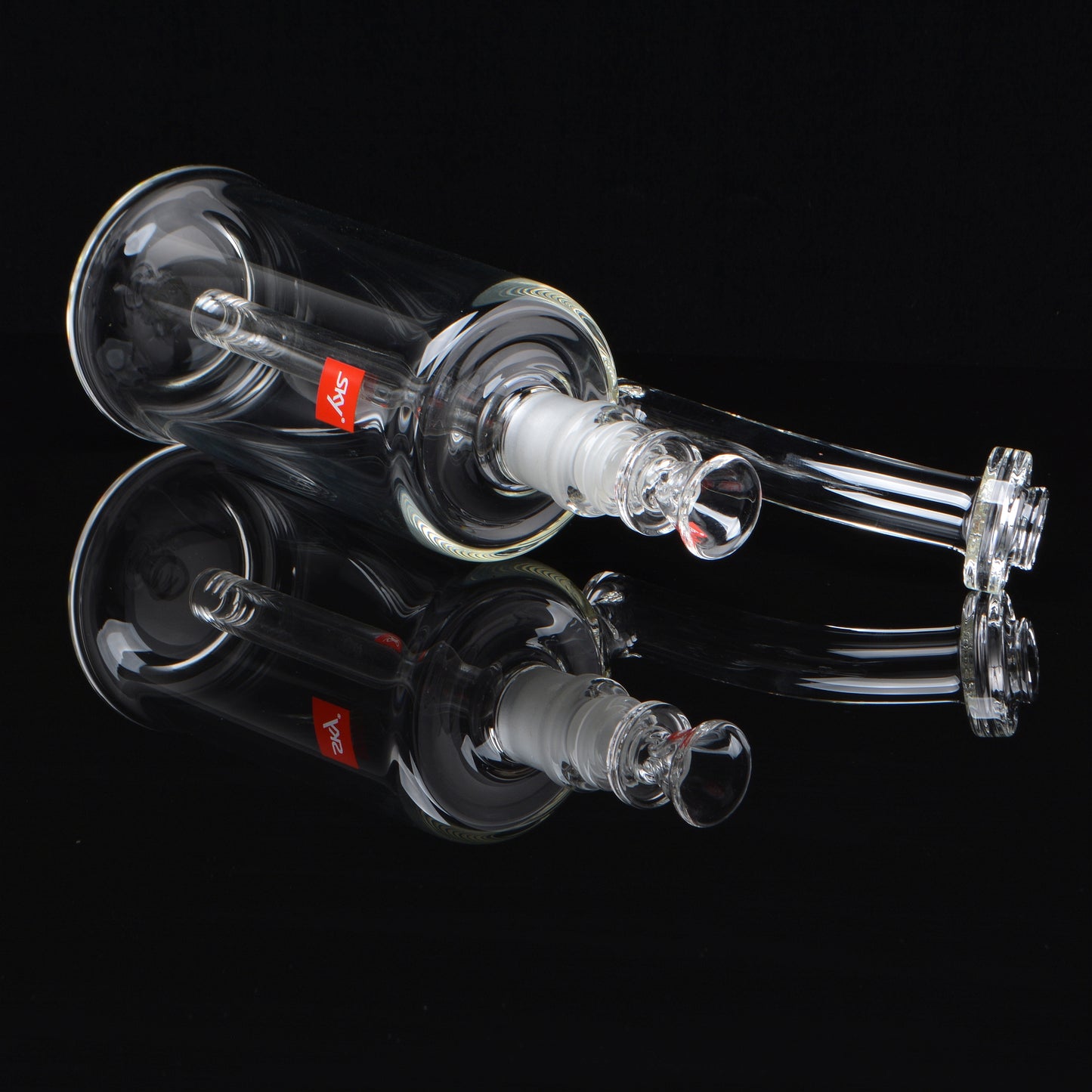 Stellar 14mm diffused bubbler bong laying down