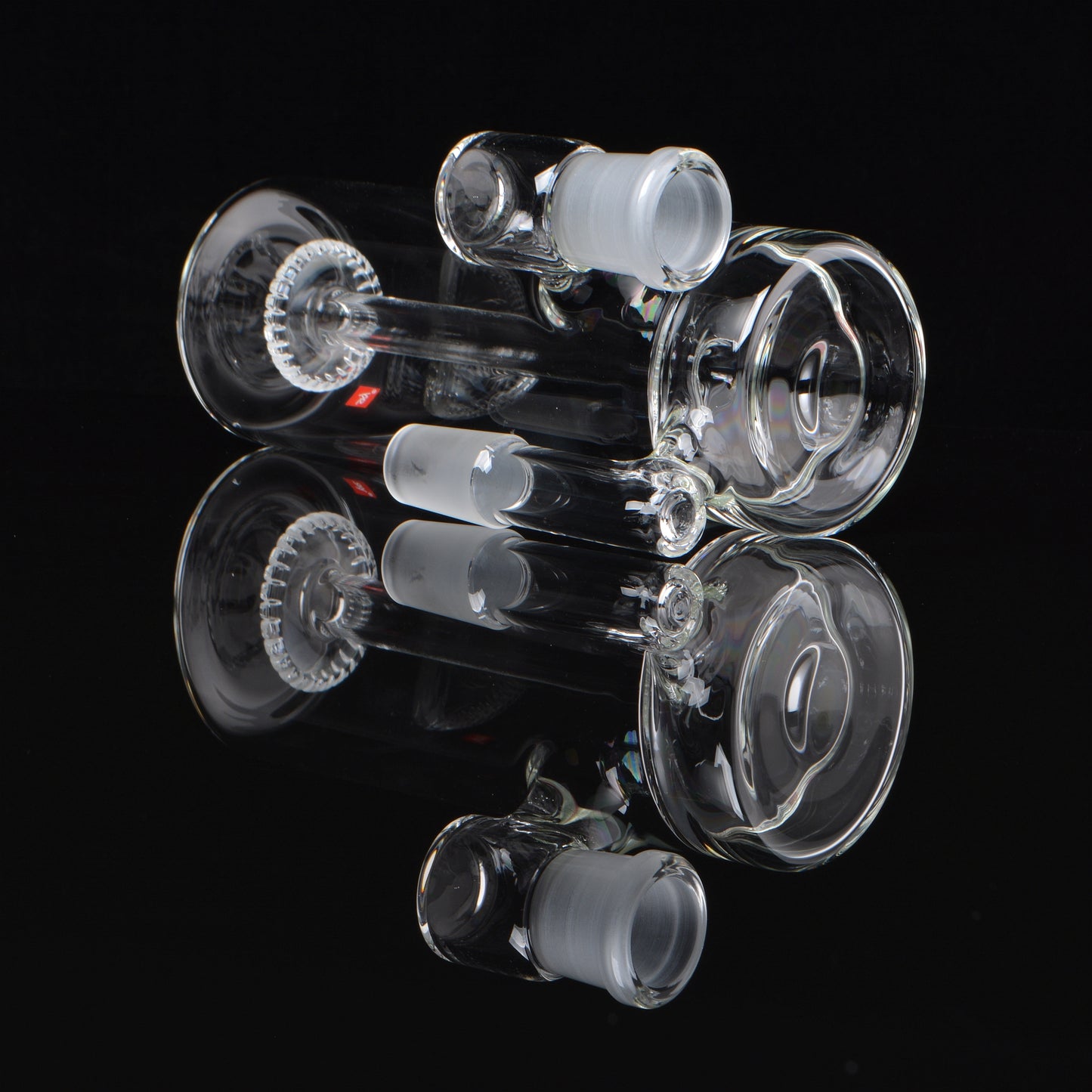 Reflective shot , laying down, rotated 90 degrees