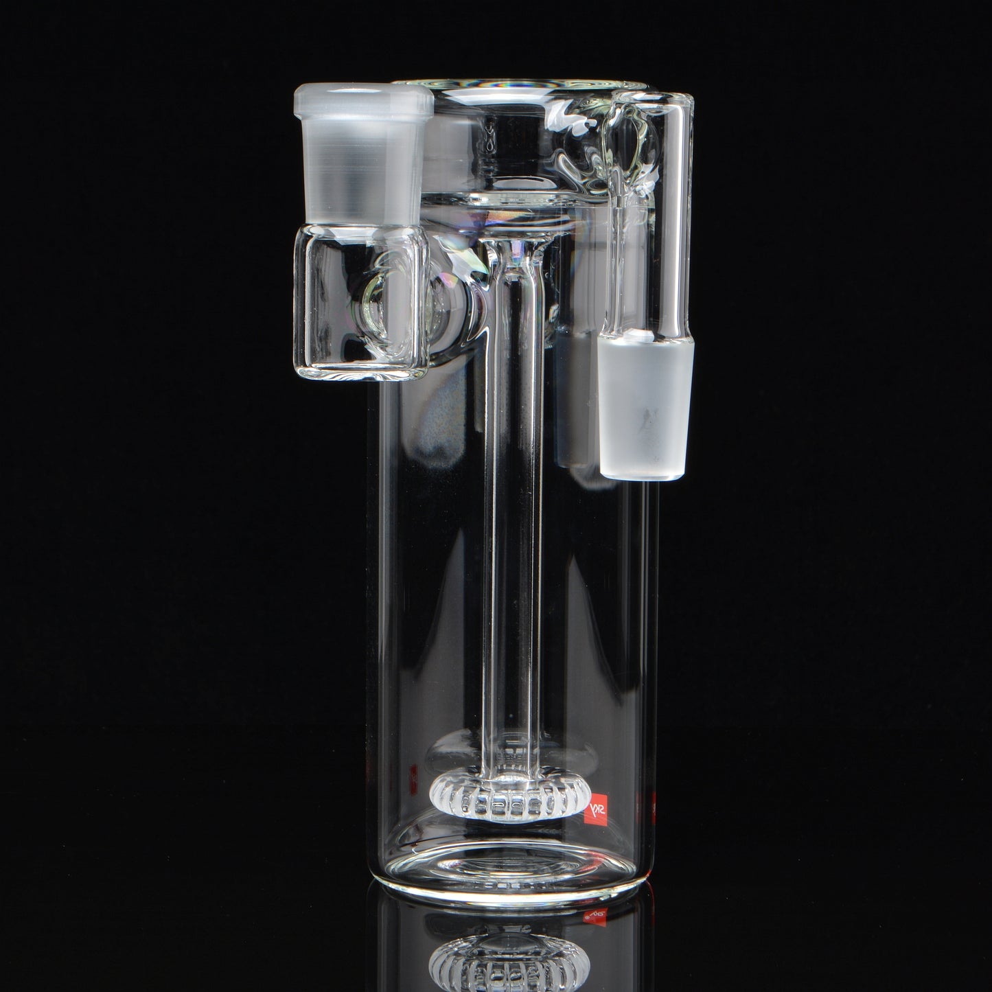 18mm Orbital Showerhead Perk, standing upright, close up of the joints