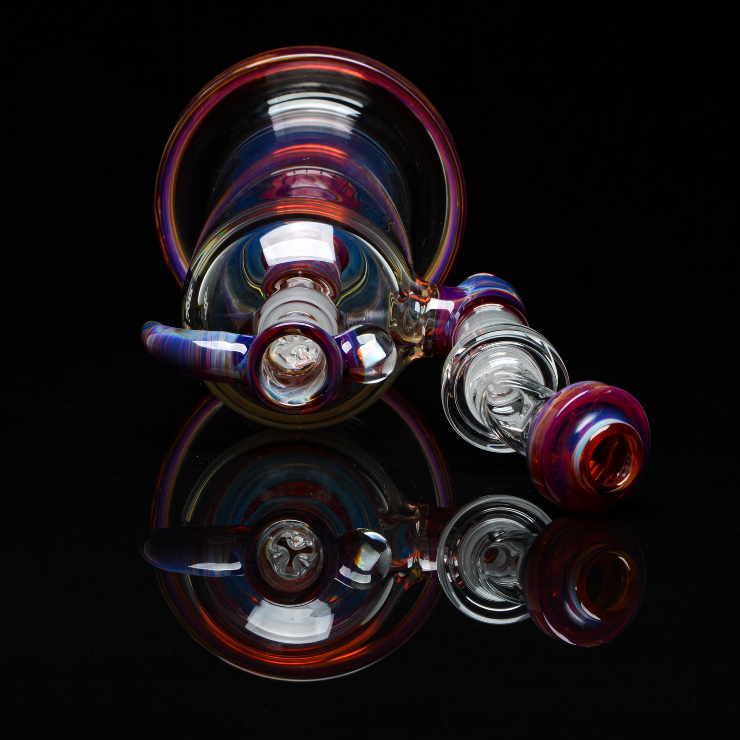 2nd Quality Amber Purple Lunar Bubbler Set