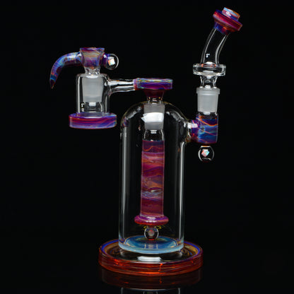 2nd Quality Amber Purple Lunar Bubbler Set