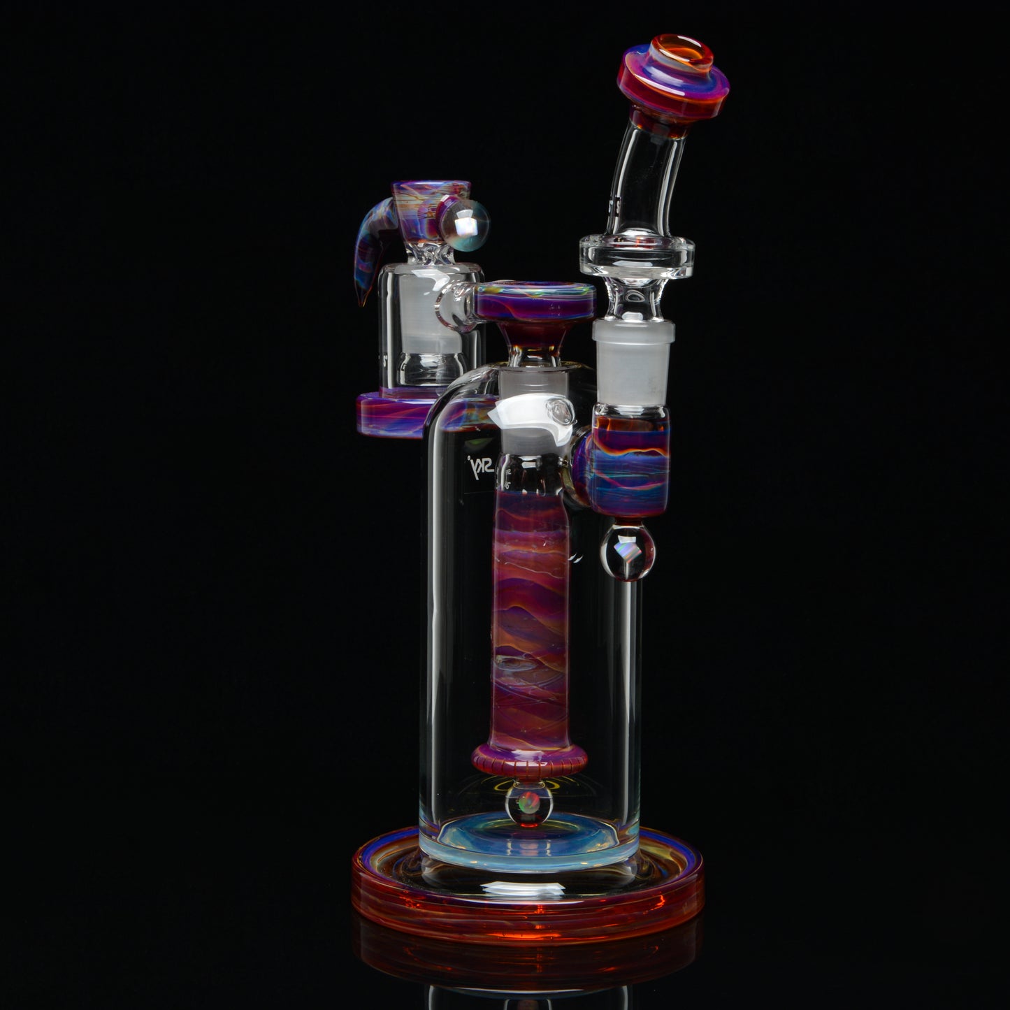 2nd Quality Amber Purple Lunar Bubbler Set