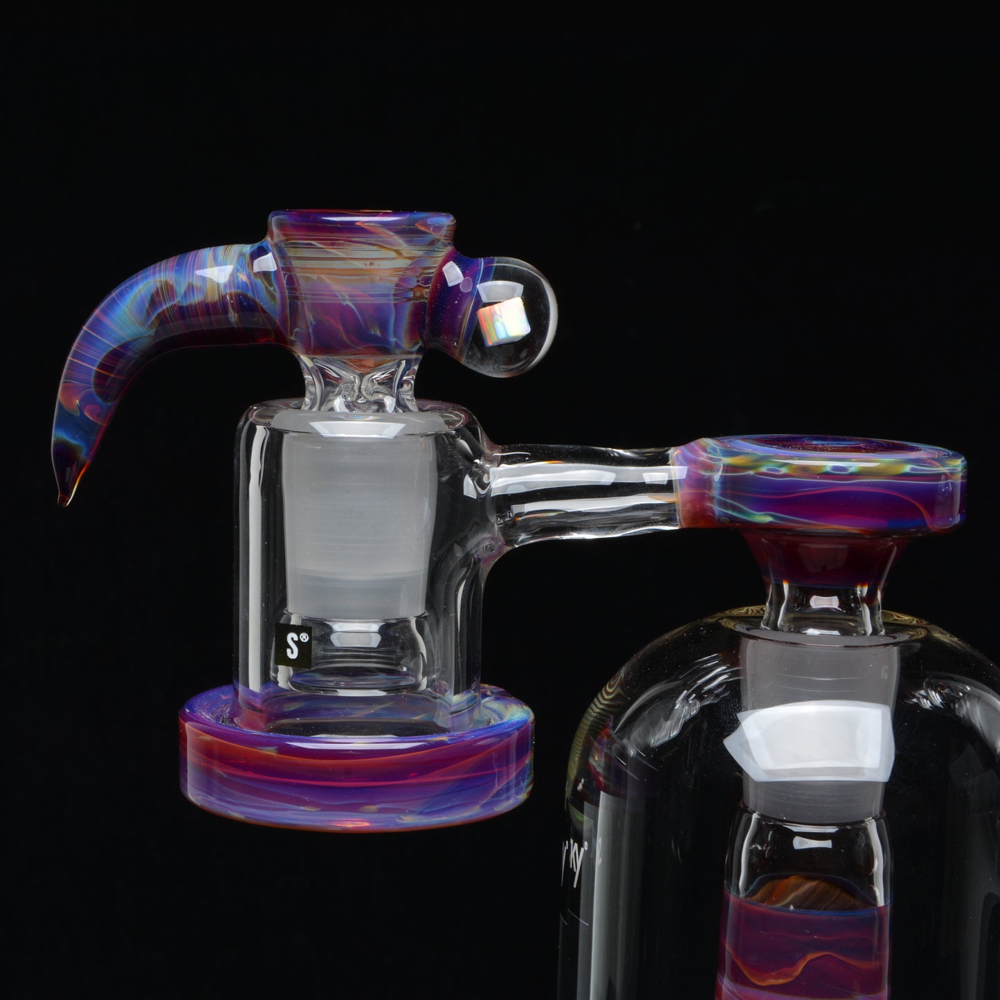 2nd Quality Amber Purple Lunar Bubbler Set