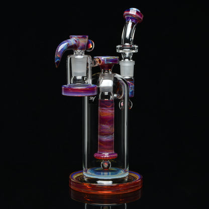 2nd Quality Amber Purple Lunar Bubbler Set