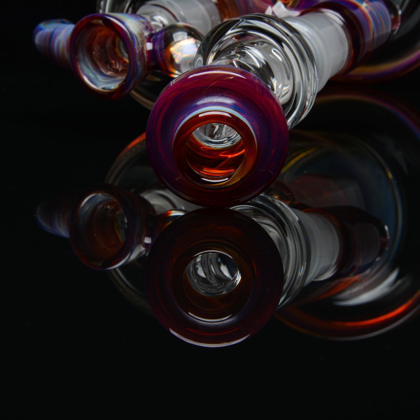 2nd Quality Amber Purple Lunar Bubbler Set