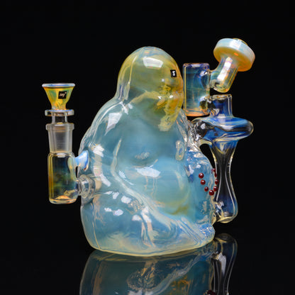 Recycling Silver Fumed Buddha
