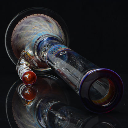 Amber Purple Fusion Beaker Bong