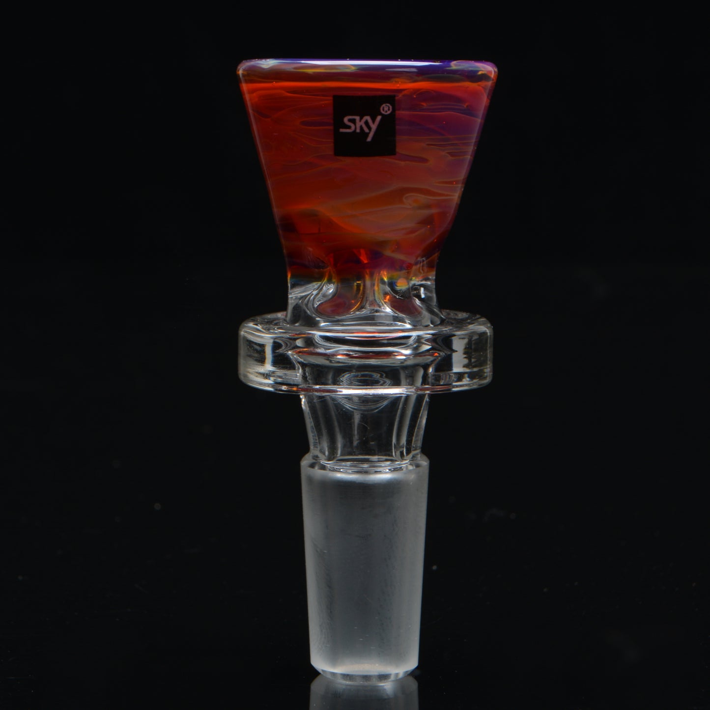 Amber Purple Fusion Beaker Bong