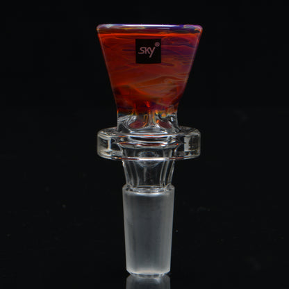 Amber Purple Fusion Beaker Bong